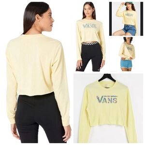 Vans Zen Patio long sleeve t-shirt in yellow.